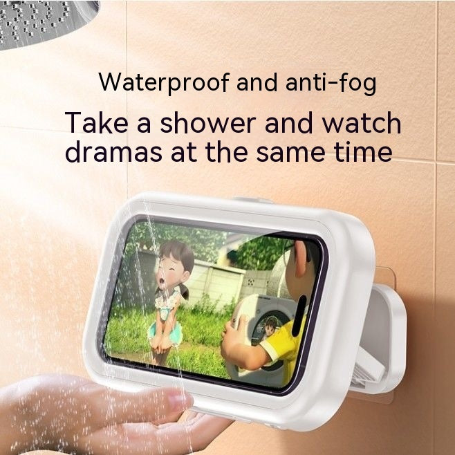 Waterproof Rotatable Bathroom Mobile Phone Box