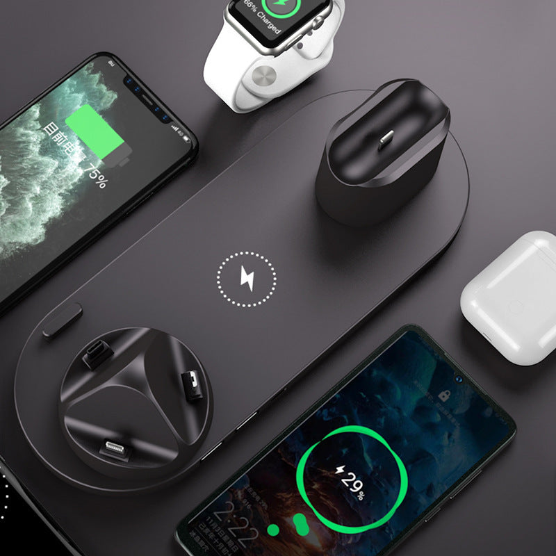 6 In 1 Wireless Charging Dock Station