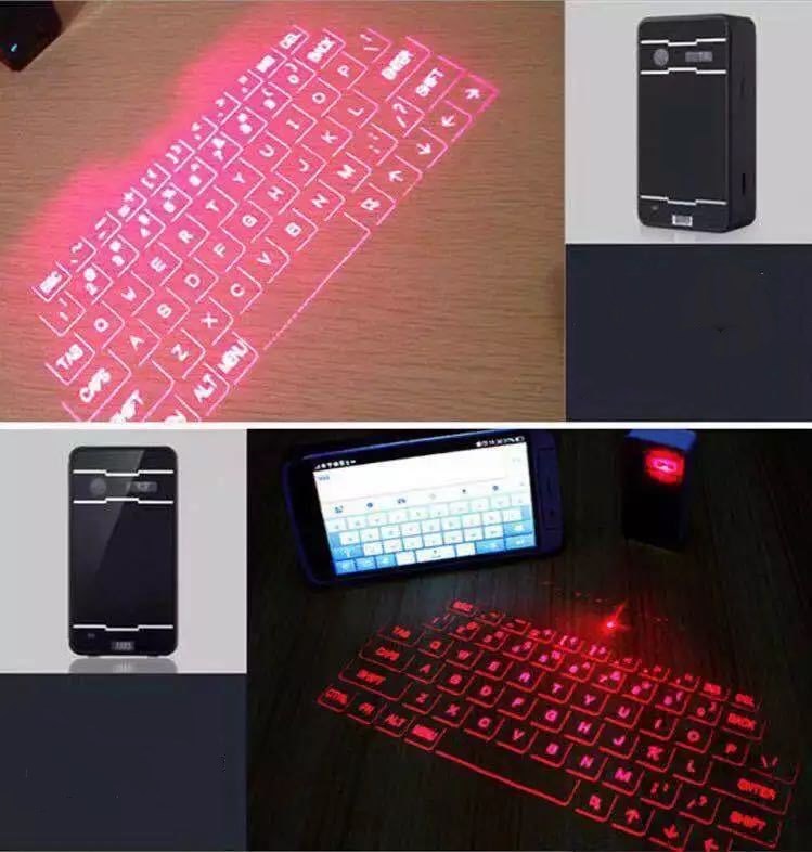 Wireless Virtual Laser Projection Keyboard