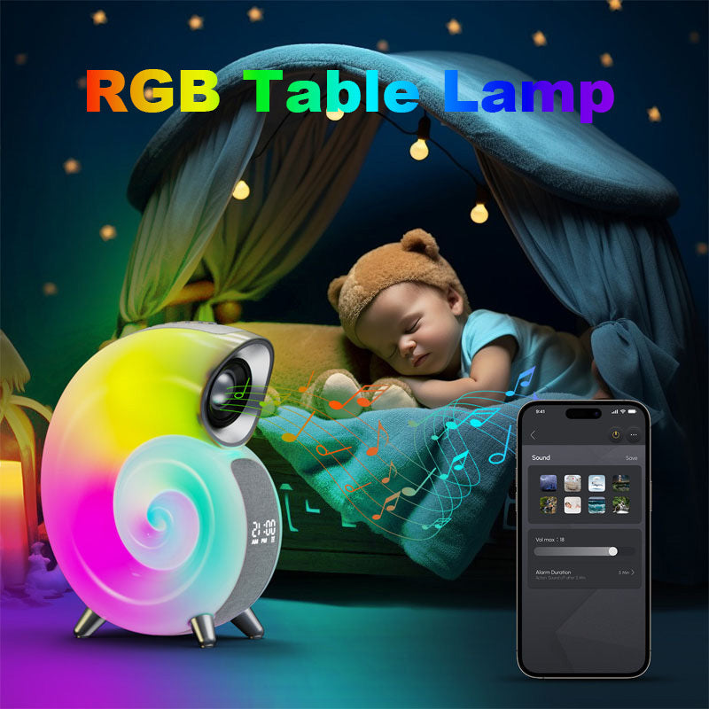 Smart RGB Conch Atmosphere Speaker Lamp