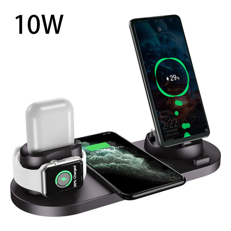 6 In 1 Wireless Charging Dock Station