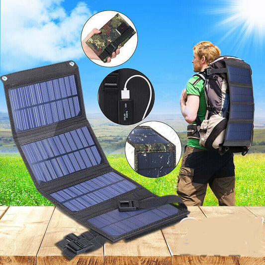 USB Portable Foldable Solar Battery Panel