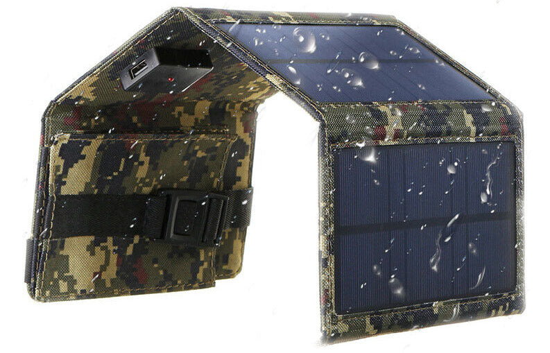 USB Portable Foldable Solar Battery Panel